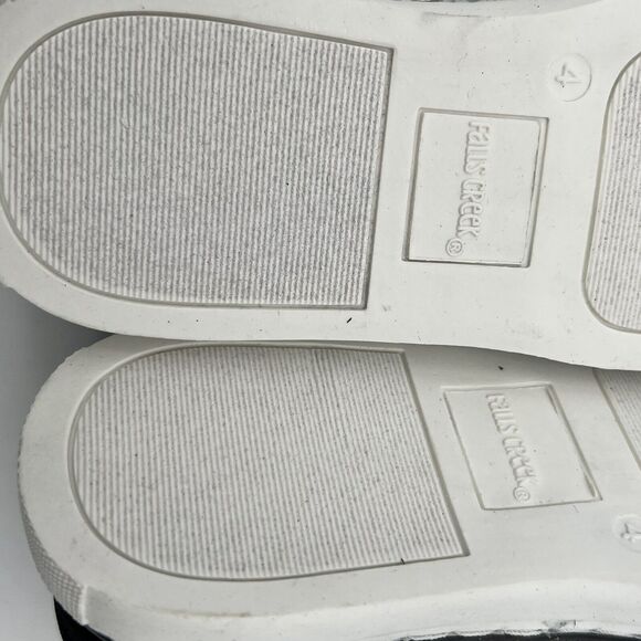 Falls Creek Logan‎ Black/Grey Boys Size 4 Shoes - Picture 10 of 12